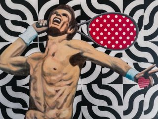 Il Batticuore Olio su tela 125x90 cm