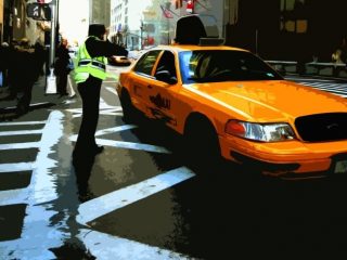 TAXI (ad effetto campiture)
70x50 cm