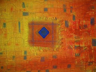 LITTLE LITTLE BLUE
tecnica mista su tela 70x50