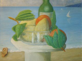 AGRUMI IN SPIAGGIA
olio su tela 40x50