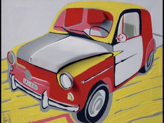Old Car II
2010
40x50 cm - tecnica mista su tela.