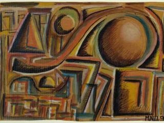 1998 - Acquarello, inchiostro e pennarello su cartone - cm 20,5 x 30,5