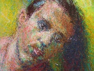 olio su tela, 60x60 cm