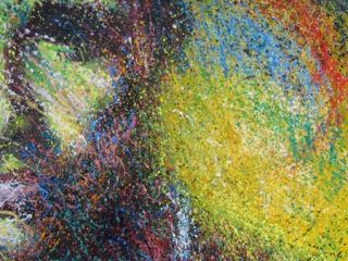 Tavolino,
olio su tavola, 55x55 cm 
2007