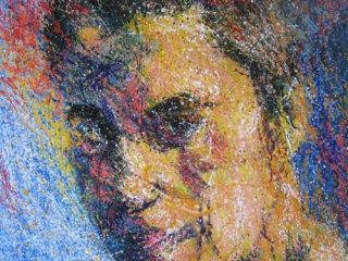 olio su tela, 60x60 cm