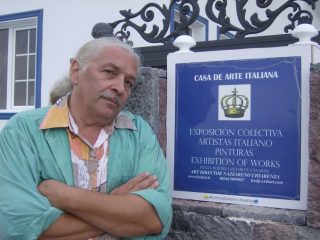 foto artista ingresso casa de arte italiana en lanzarote