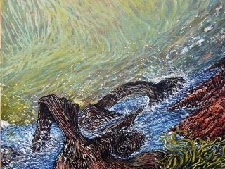 il sogno del faro 50x40 opera del luglio 2010 quotaz. 8000 euro