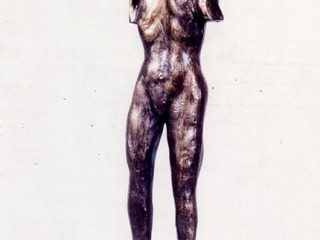 "COTIDIE", opera in bronzo con fusione a cera persa.