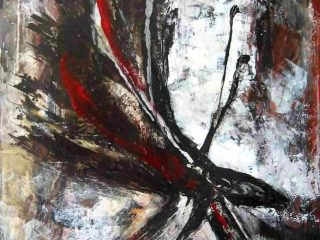 "Farfalla" 
olio su tela 50x70 cm