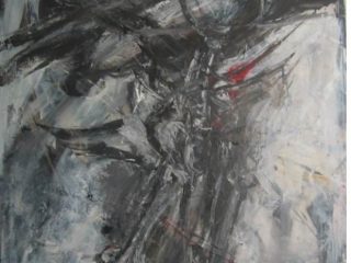 "Crocifisso"
olio su tela
80x110 cm