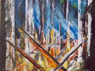 INDOMITA

olio su tela a spatola  80x120