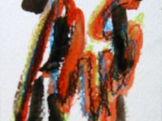 Asiatici - acquerello su carta 8x10 2007