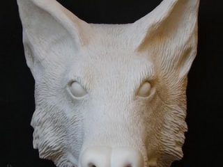 - CERAMICS SCULPTURE'S -

Testa di lupo in ceramica di Sevres antecedente alla dipintura.
(vedi "Wolfen che emerge dal fitto fogliame del bosco")