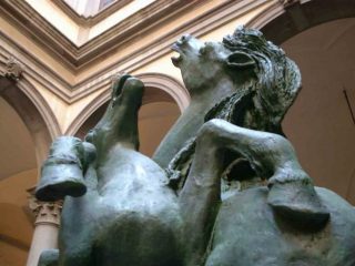 Aligi Sassu a Palazzo Strozzi, 1999