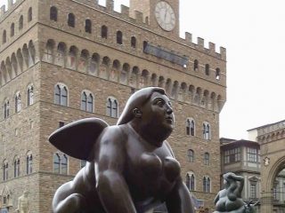 Botero in piazza della Signoria, 1999