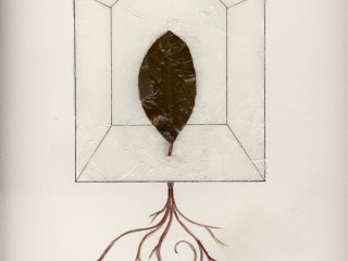 Senza titolo, 30x21, 2006; tecnica mista su carta Amalfi - coll. privata
