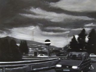 Paesaggio nr.1, olio su tela cm.42,5x46,7 - 2005