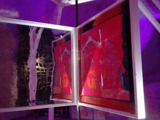 Installazio: "quadri e specchi", Arte Padova 2017