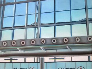 Ticket office air canada
2007
olio su tela
60x80 cm