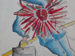 Infarto in mètro
"Pittore in regressione"