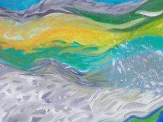 Mare, 12-'05 acrilico su tela, cm 40 x 30 

