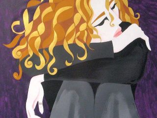 "DENTRO DI ME"
cm 60x60
acrilici su tela