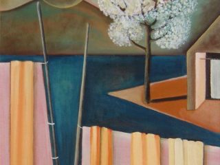 "CILIEGIO IN FIORE"
olio su tela
50x60