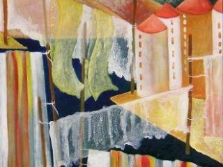 "al vento e al sole"
acrilico con finiture ad olio
50x60 