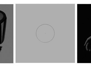 "black tape", stampe lambda su legno, cm.185x50, 2005 (courtesy Galleria Allegretti)