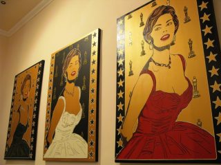 'LADY OSCAR''
Acrilic colors, Collage on Canvas
cm. 100x150 x 3
