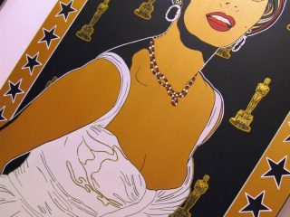 ''WHITE LADY OSCAR''
Acrilic colors, Collage on Canvas
cm. 100x150
