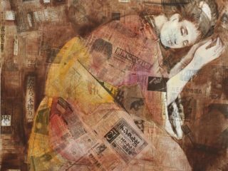riflessioni orientali, 2003
cm 110x120