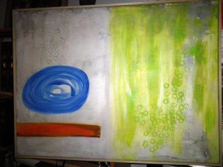 "La rugiada"
acrilico  su tela 
mis.82x62