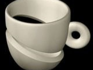 La Tazzina Superleggera è un omaggio alla sedia superleggera di Gio Ponti, con la quale lei ama trascorrere piacevoli serate in compagnia, prendendo un caffè leggero e spiritoso.
