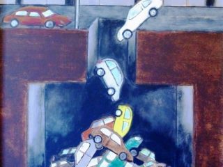 UNDERGROUND PARKING
acrilico 30x50  2009