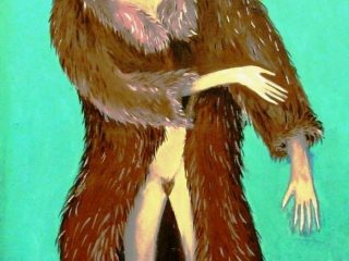 IO AMO GLI ANIMALI
acrilico 29 x 49  2008