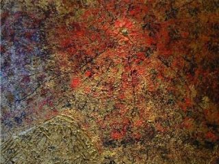                  Vulcano
         80x80 tecnica mista 2006
