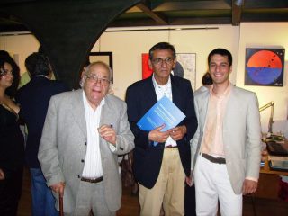 io con i maestri Antonio Petti e Giovanni Alfano 