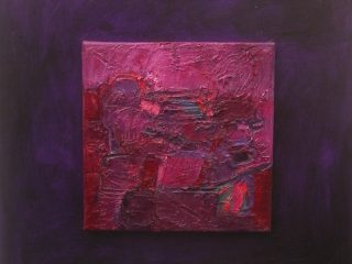 cromatico viola  
60x60 2007
olio su tela doppia 