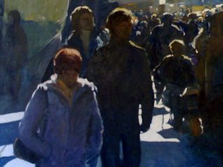 Still I
olio su tela 
80x80
2008