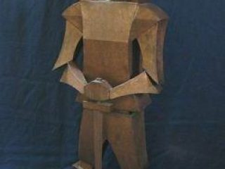 Il Guerriero (2003)
Scultura in rame.