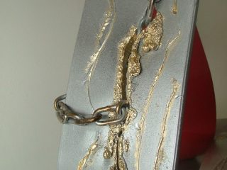 Scultura "Percezione" in dettagli...