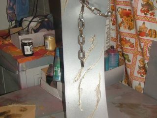 Scultura "Percezione" in dettagli...