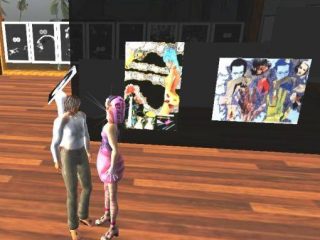 chez "La Galerie"
Soya col gallerista Lemiou Gazov