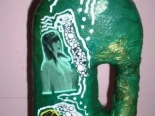 "Green Avatar"
opera esposta nel settembre 2008 a Bari -Fiera del Levante- Selezione artistica "Nuova Voce" a cura della Fondazione Giorgio Correggiari 