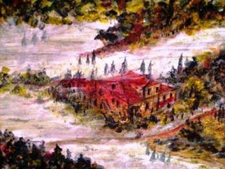 il casale nelle brume (Senese)