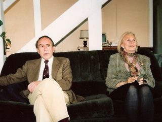 LE PRINCE ET LA PRINCESSE AGA KHAN A LA MAISON.