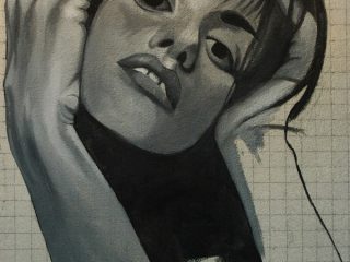 Mi piace abbozzare a tempera e poi finire a olio.