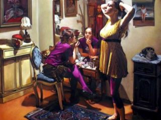 olio su tela 145x200 2009