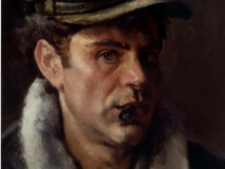 Autoritratto con sigaro